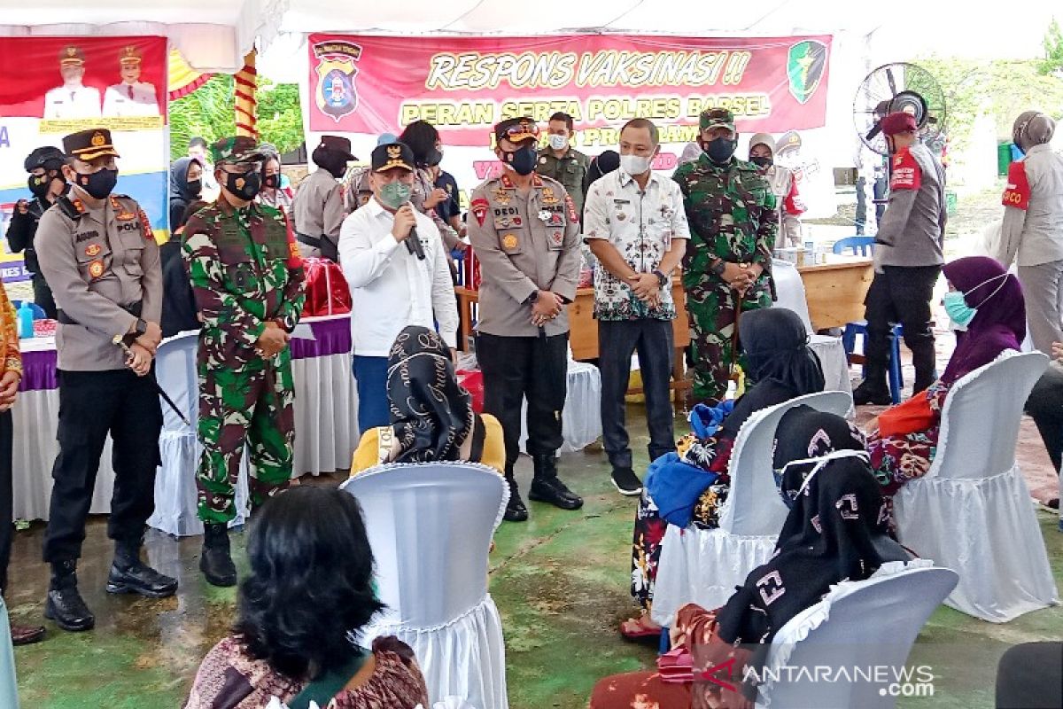 Dorong percepatan penanganan COVID-19, Gubernur Kalteng kunjungi Barsel