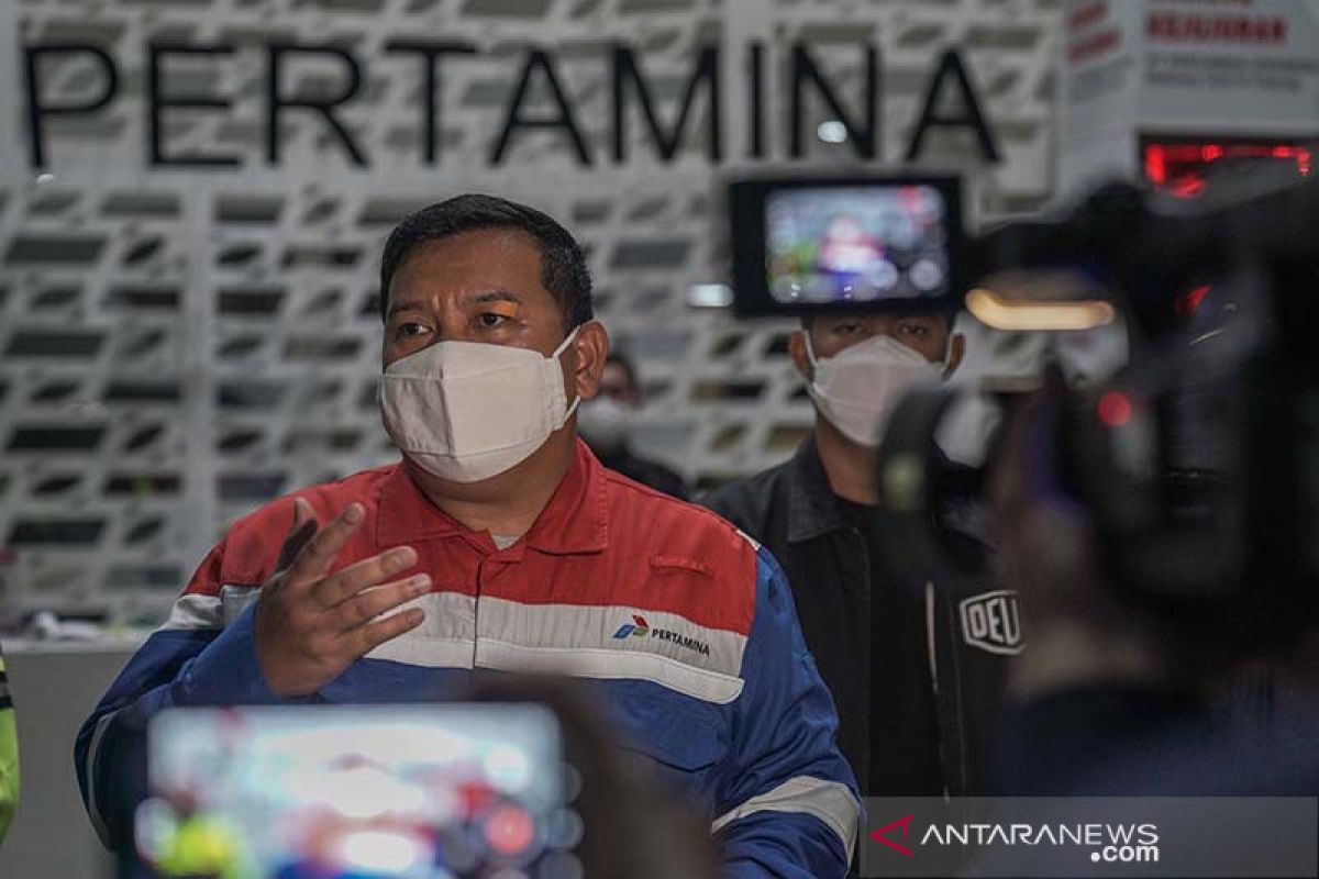 Pertamina nyatakan tangki yang terbakar berisi benzena 1.100 barel