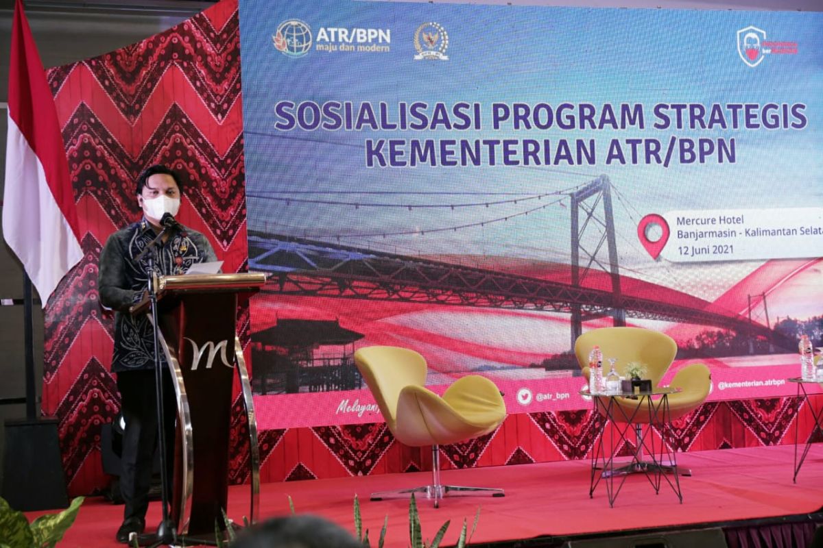 Kementerian ATR/BPN sosialisasi program pendaftaran tanah