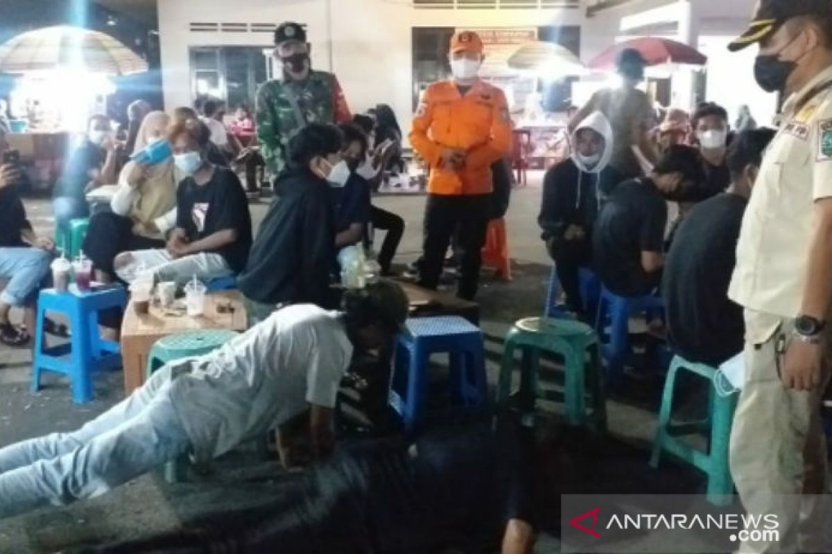 Tim Yustisi Belitung jaring 26 pelanggar protokol kesehatan