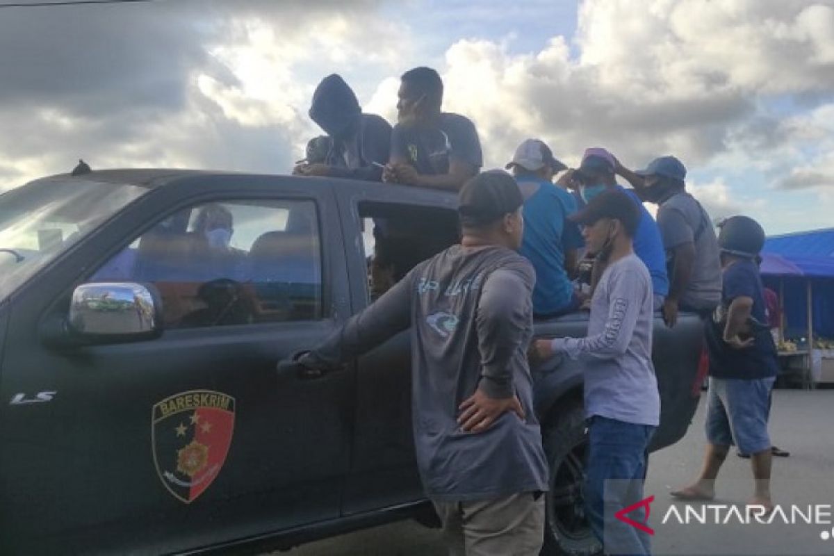 Belasan orang terjaring operasi premanisme di Ambon