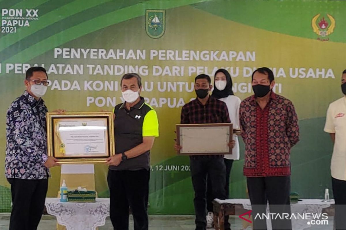 Chevron-SKK Migas beri bantuan dukung kontingen Riau di PON XX