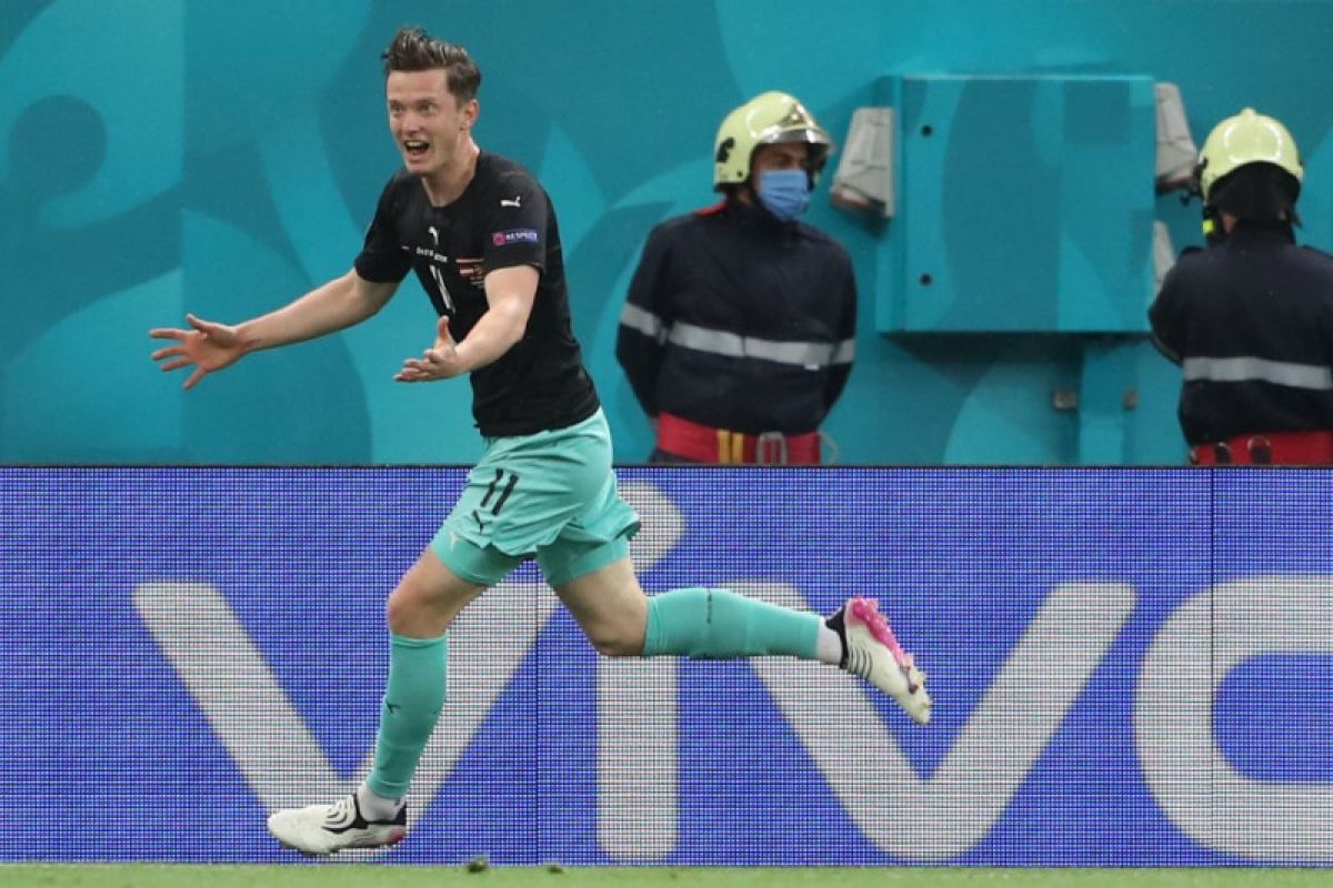 Michael Gregoritsch cetak gol ke-700  dalam putaran final Euro