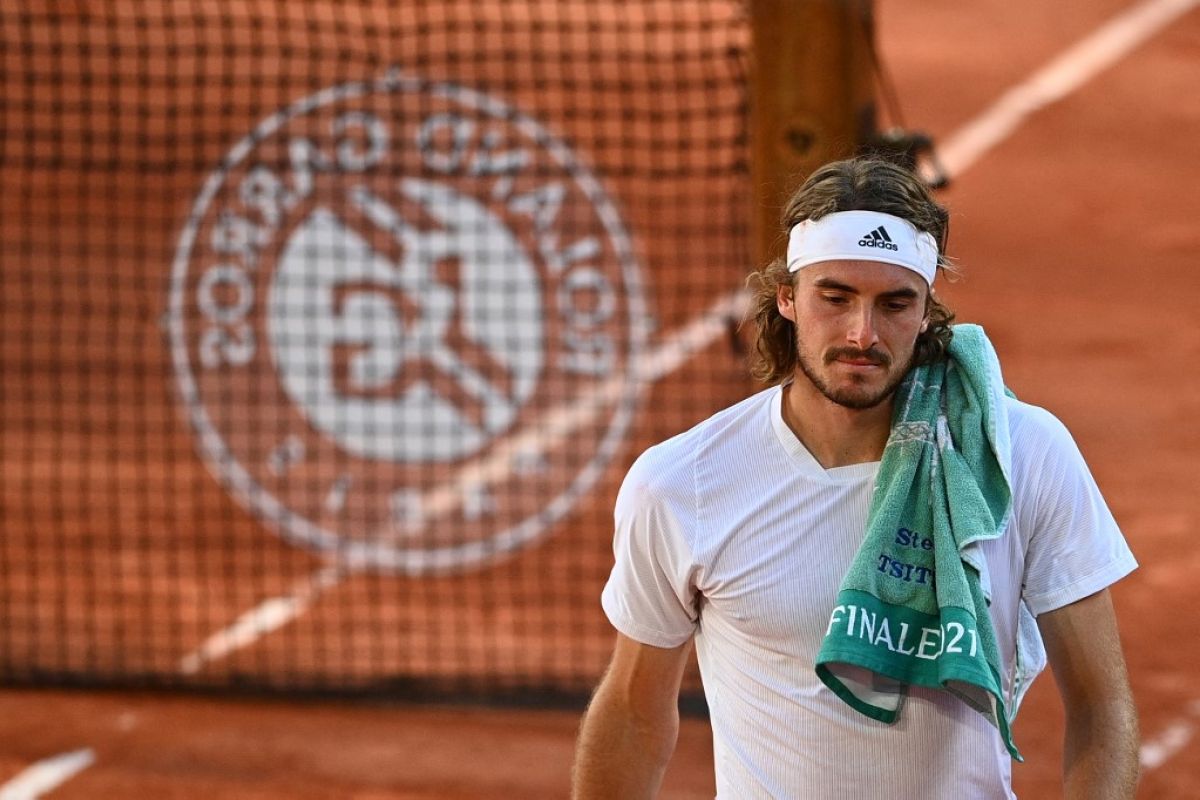 Tsitsipas berharap lain kali tidak lagi berpredikat nyaris juara