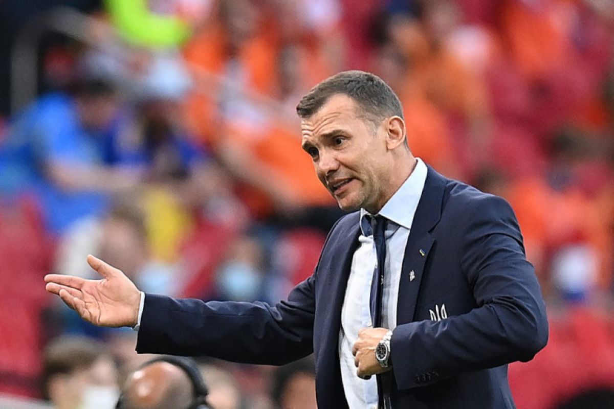 Euro 2020 - Pelatih Ukraina Shevchenko tetap puji timnya sekalipun dikalahkan Belanda