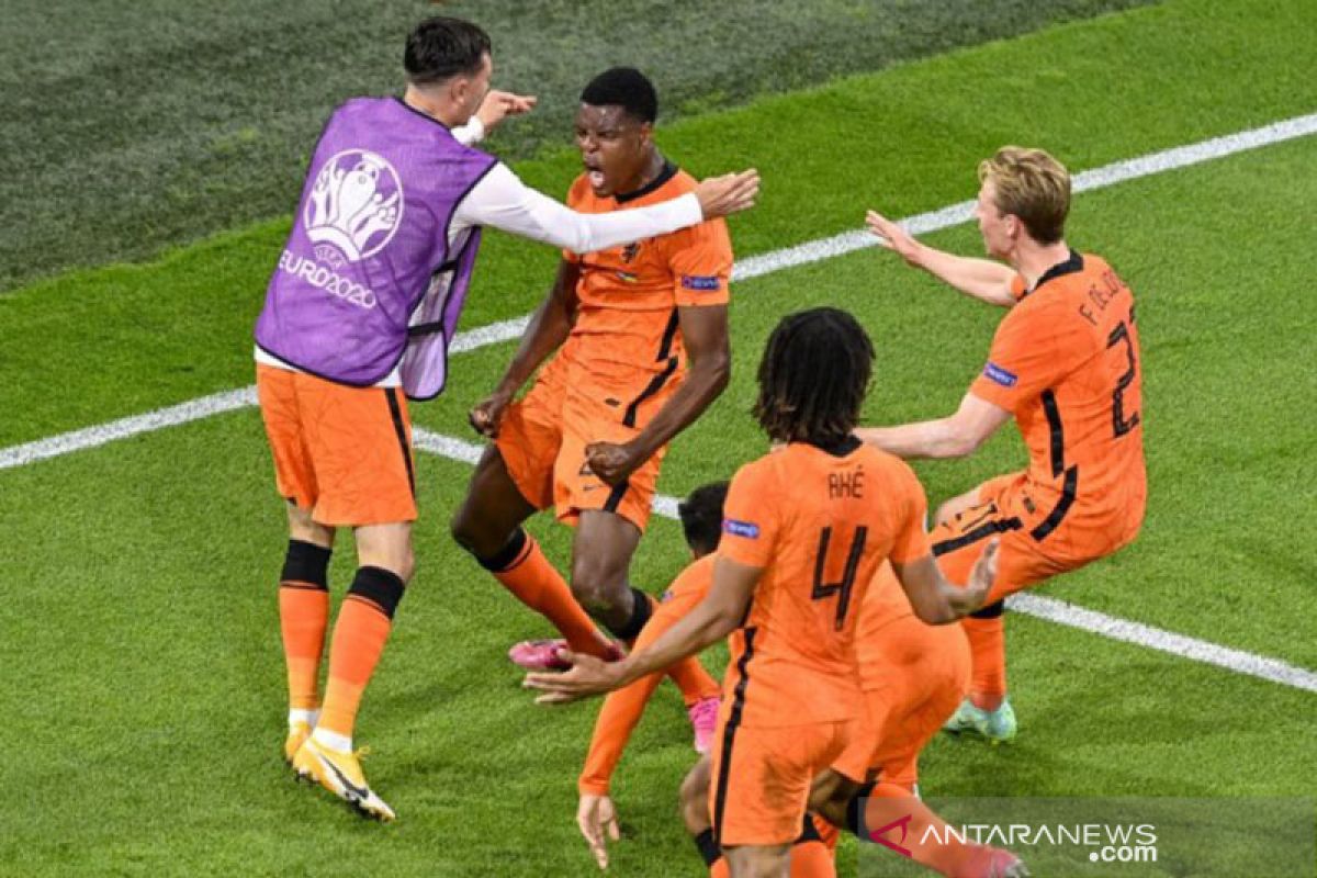 Benamkan Austria 2-0, Belanda ke 16 besar Euro 2020