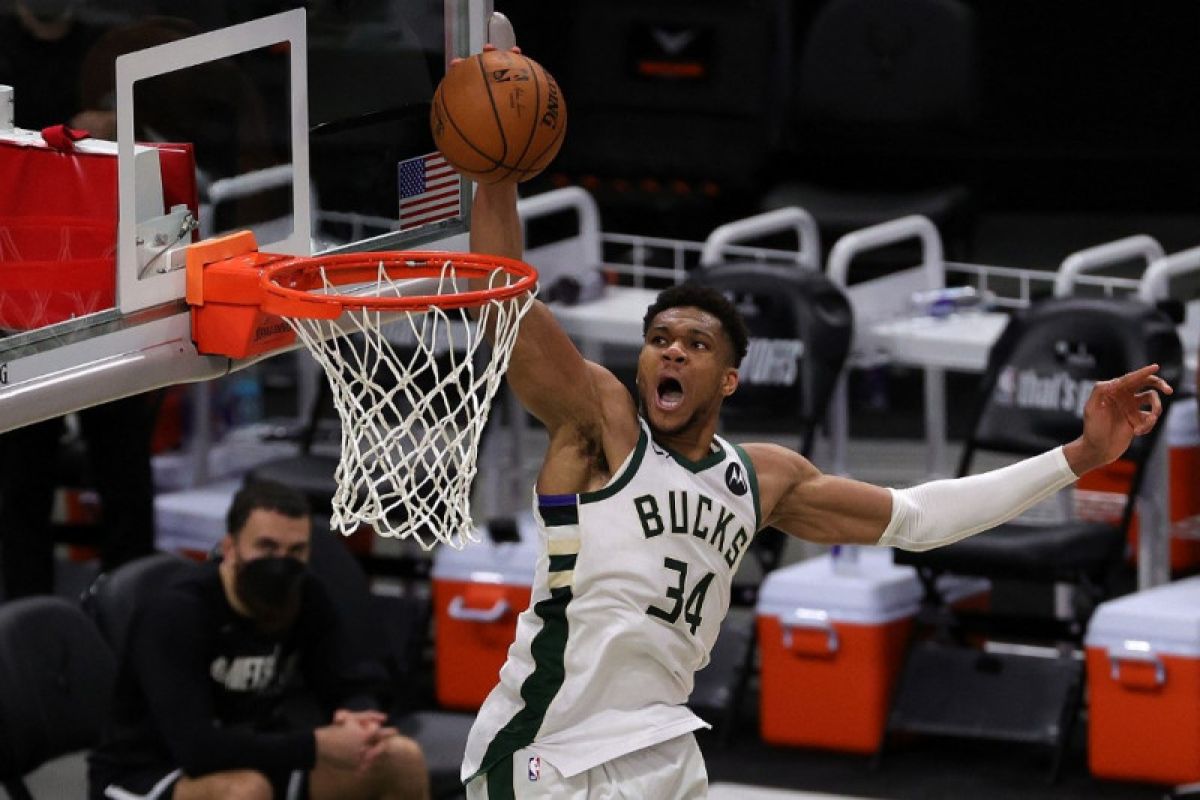 Bucks samakan kedudukan 2-2 lawan Nets