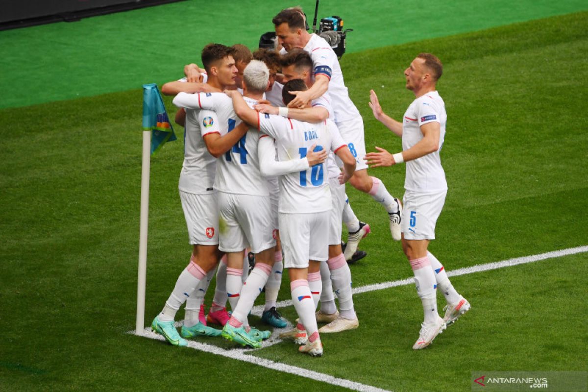 Euro 2020. Timnas Ceko latihan menembak jelang laga 16 besar