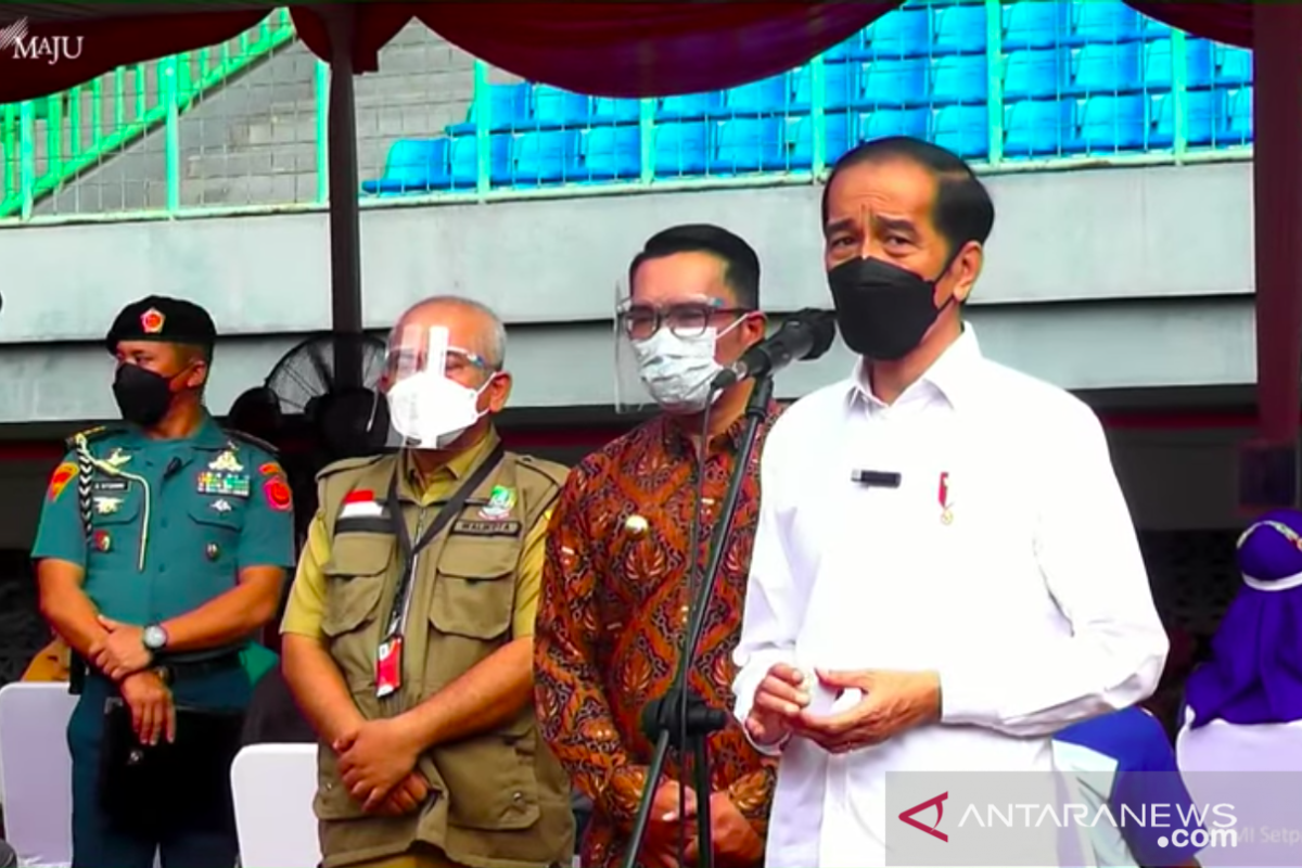 President optimistic of  Jakarta attaining herd immunity in August