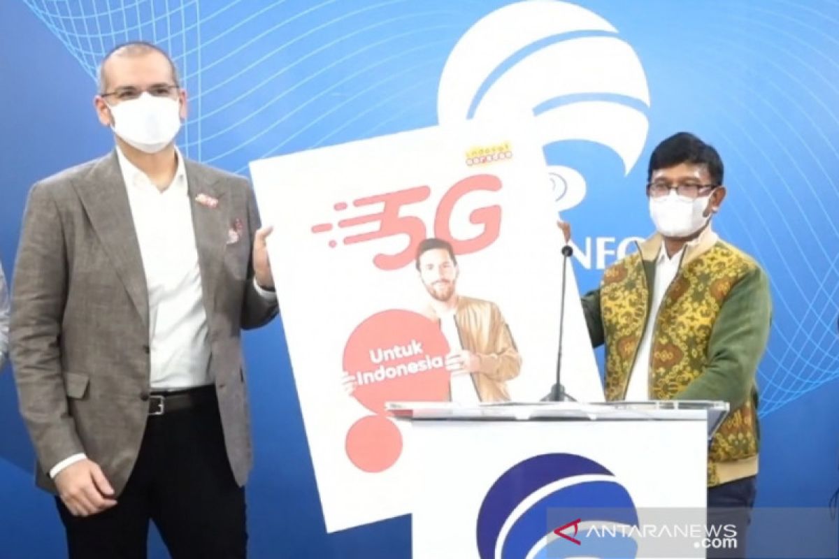 Kominfo izinkan Indosat komersialisasi layanan 5G