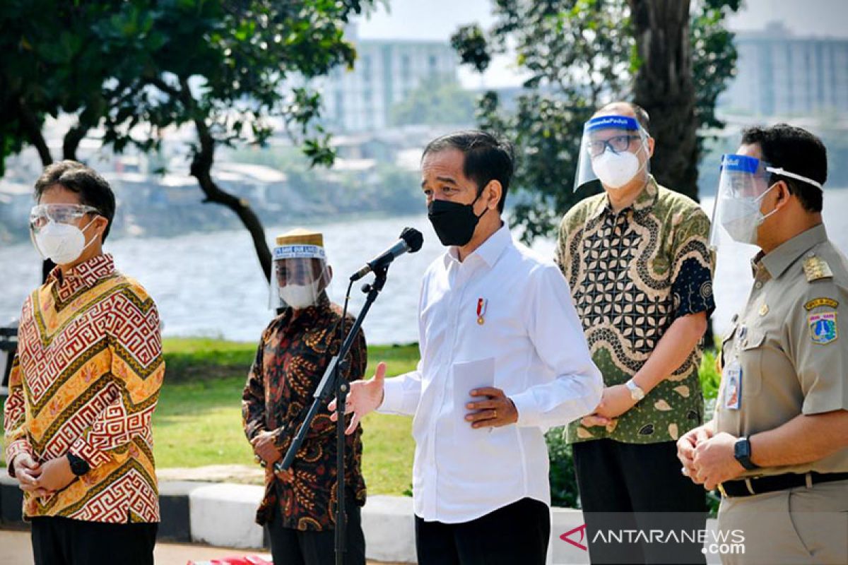 Presiden harap DKI Jakarta capai kekebalan komunal bulan Agustus