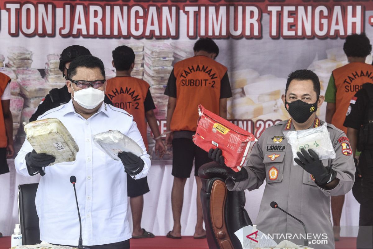 Kapolri serukan perang terhadap narkoba