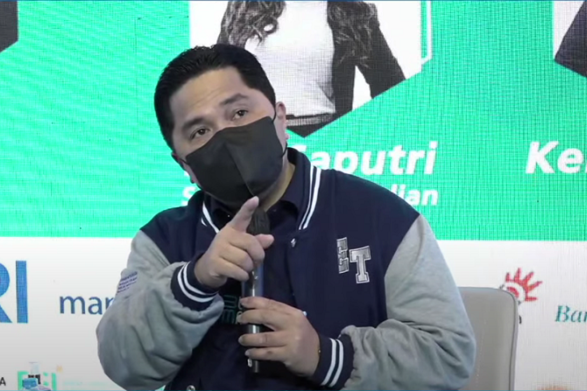 Erick Thohir : Pemimpin BUMN harus punya model bisnis yang berubah pasca-COVID