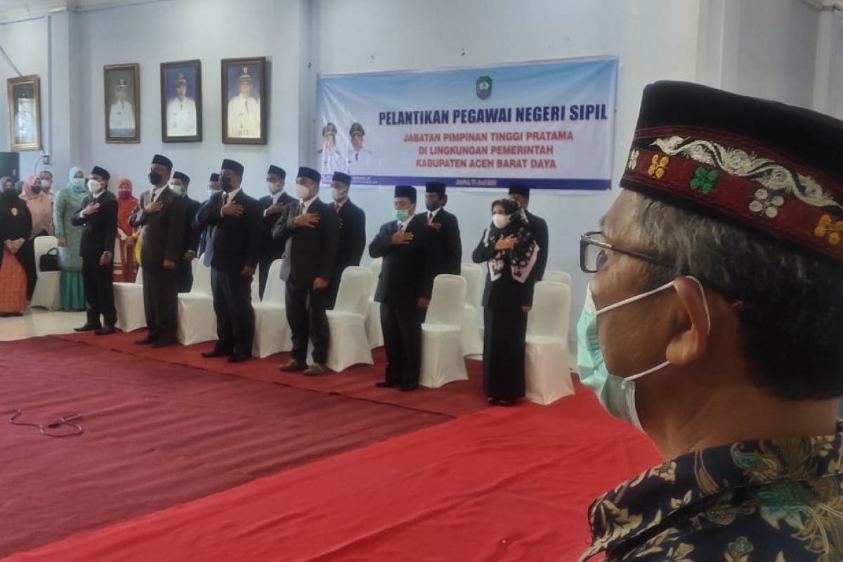 Pejabat eselon III kosong, begini perintah bupati Abdya  ke Sekda