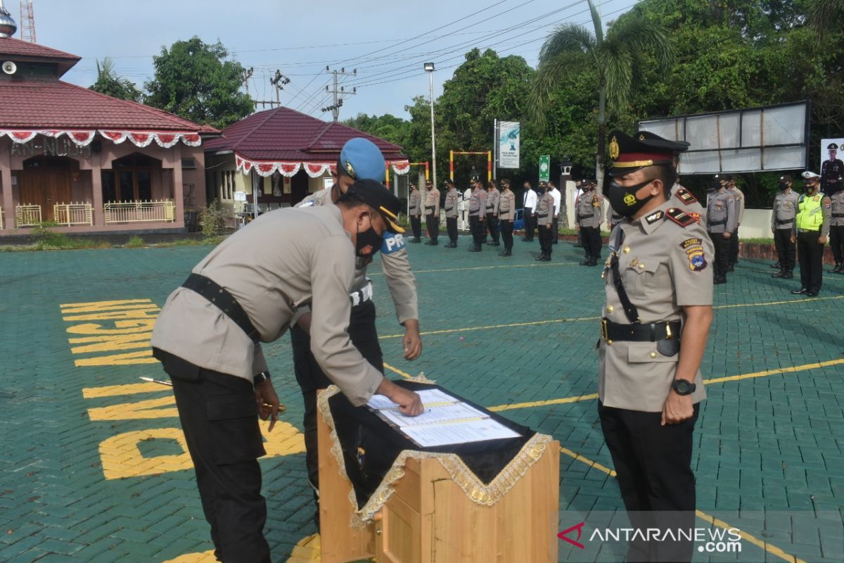 Iptu Krismandra NW Kasat Reskrim baru Polres Balangan