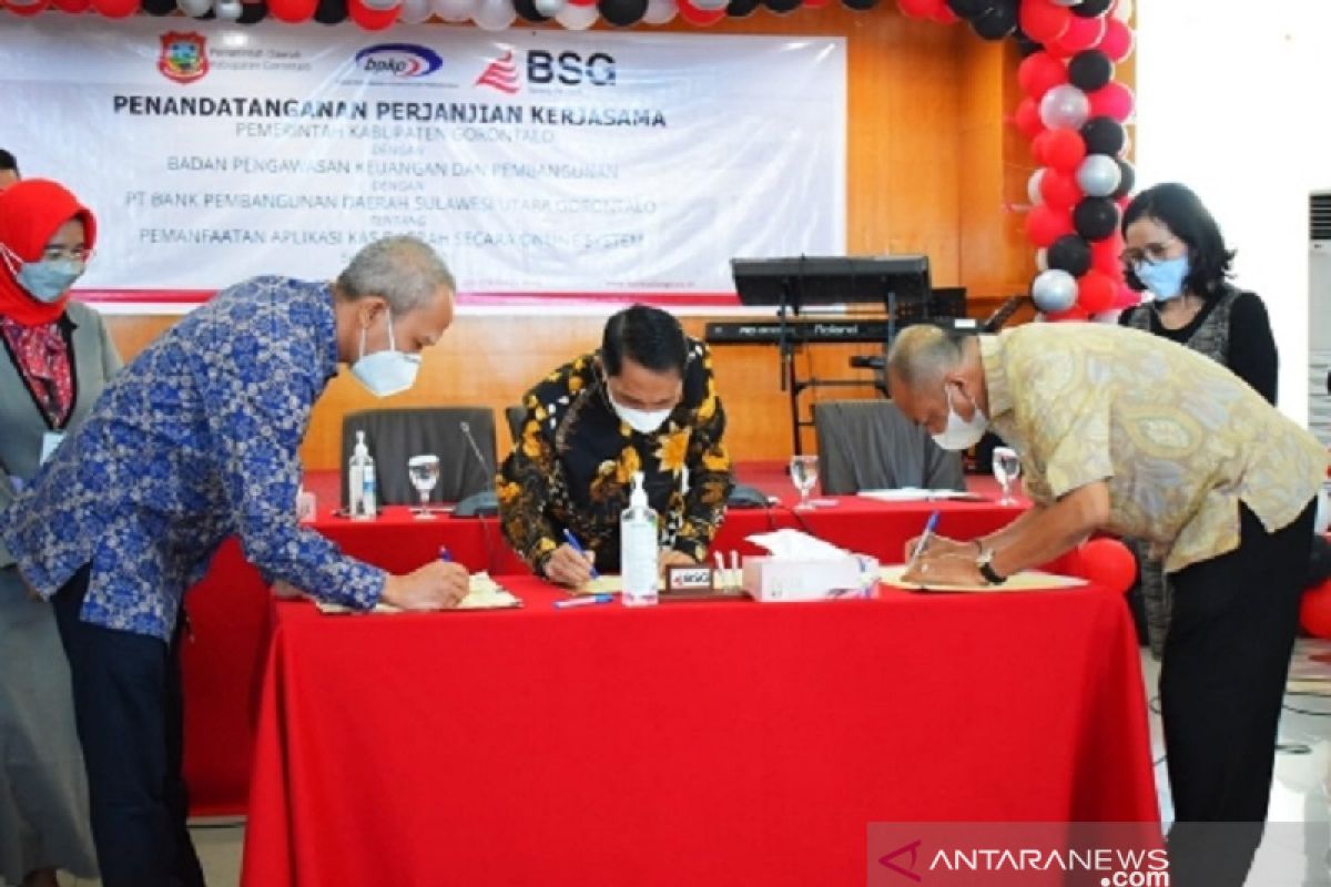 Pemkab Gorontalo-BSG kerja sama pengelolaan sistem kas daerah