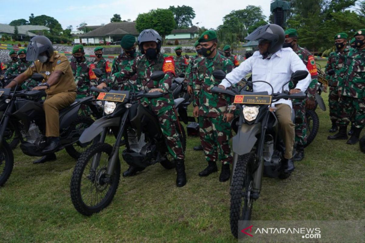 Kodam Kasuari Papua Barat resmi terima 134 kendaraan dinas baru