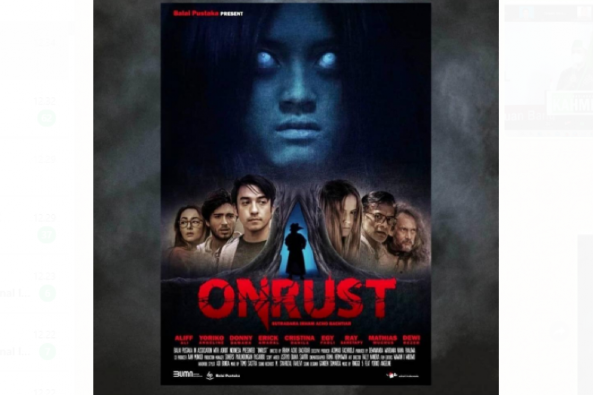 Film Onrust terbitan Balai Pustaka tayang perdana di Malaysia