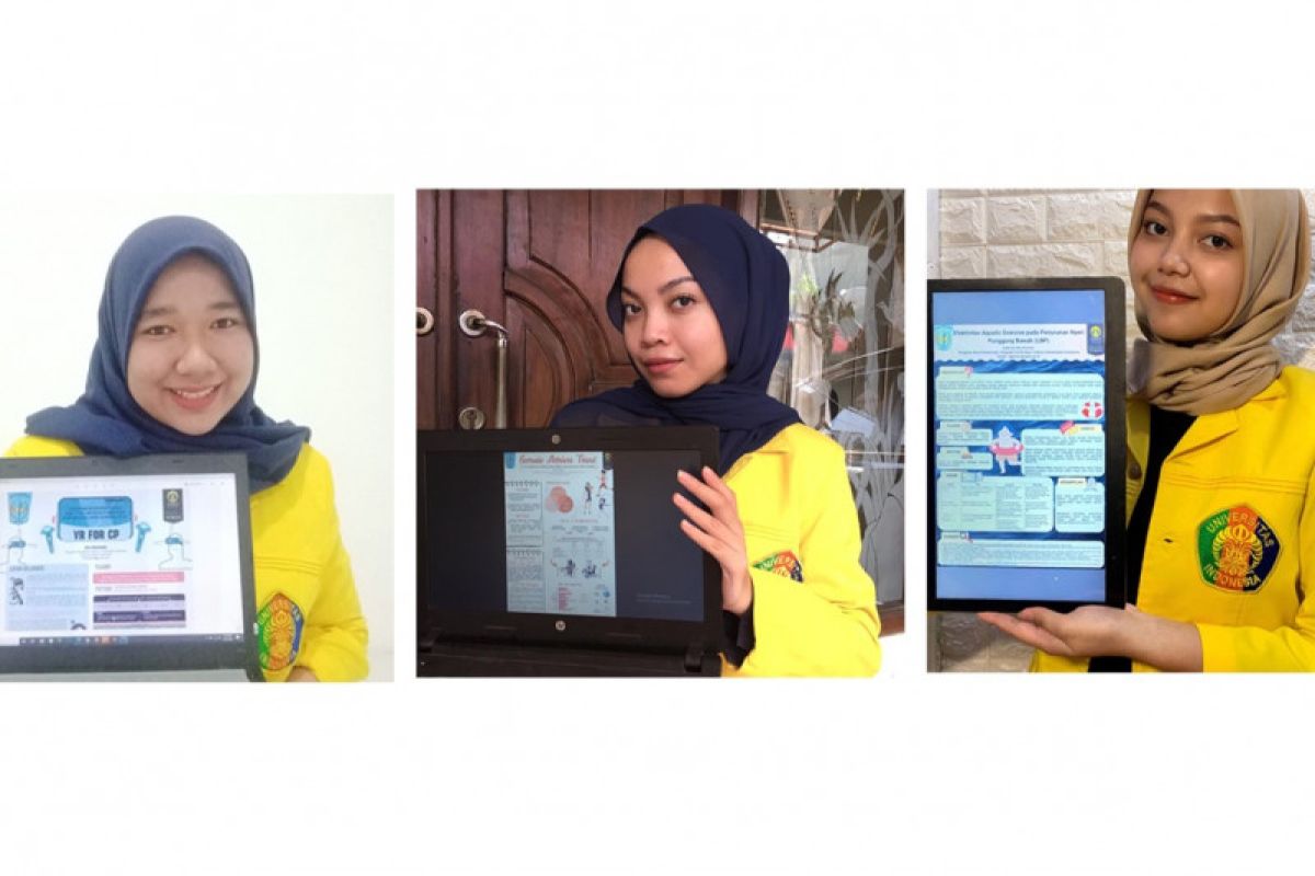 Vokasi UI juara pertama lomba poster ilmiah ikatan fisioterapi Indonesia