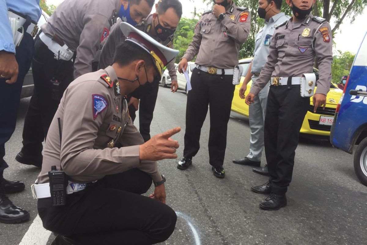 Ini penyebab kecelakaan beruntun di Bundaran Digulis Untan Pontianak