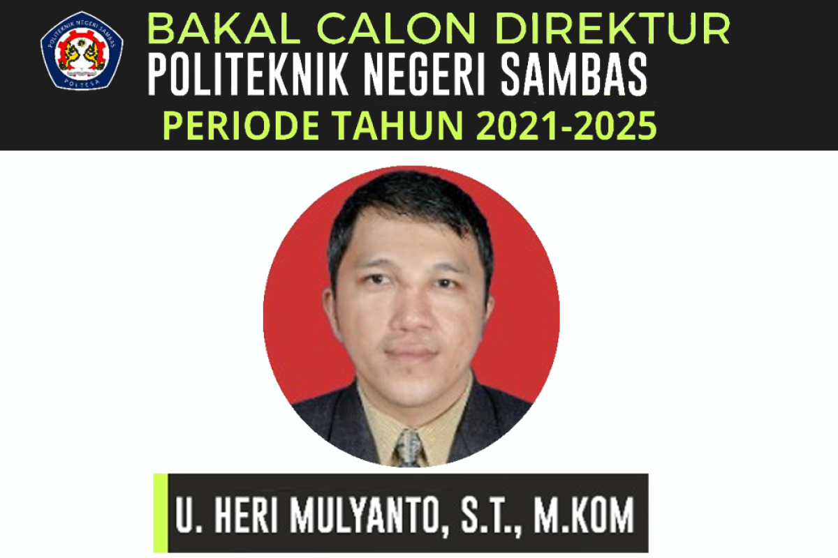 Mengenal Visi, Misi dan Program Kerja Bakal Calon Direktur Poltesa (1)