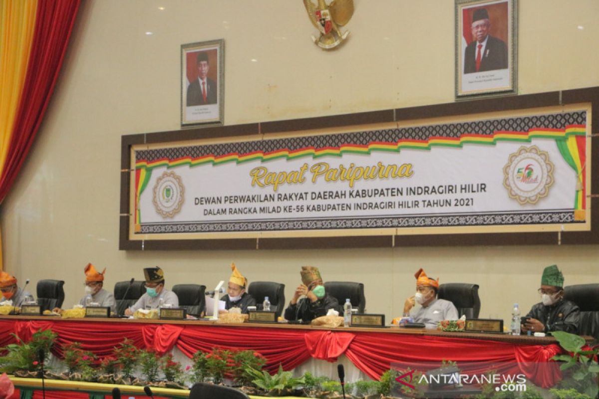 Galeri - DPRD Inhil  gelar rapat paripurna istimewa Milad Inhil ke-56