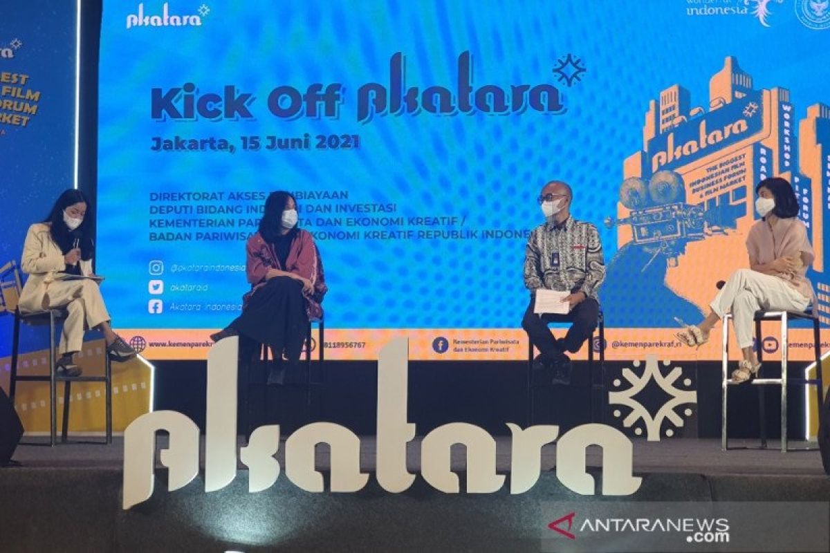Akatara 2021 jadi wadah sineas dan investor kembangkan industri film Indonesia