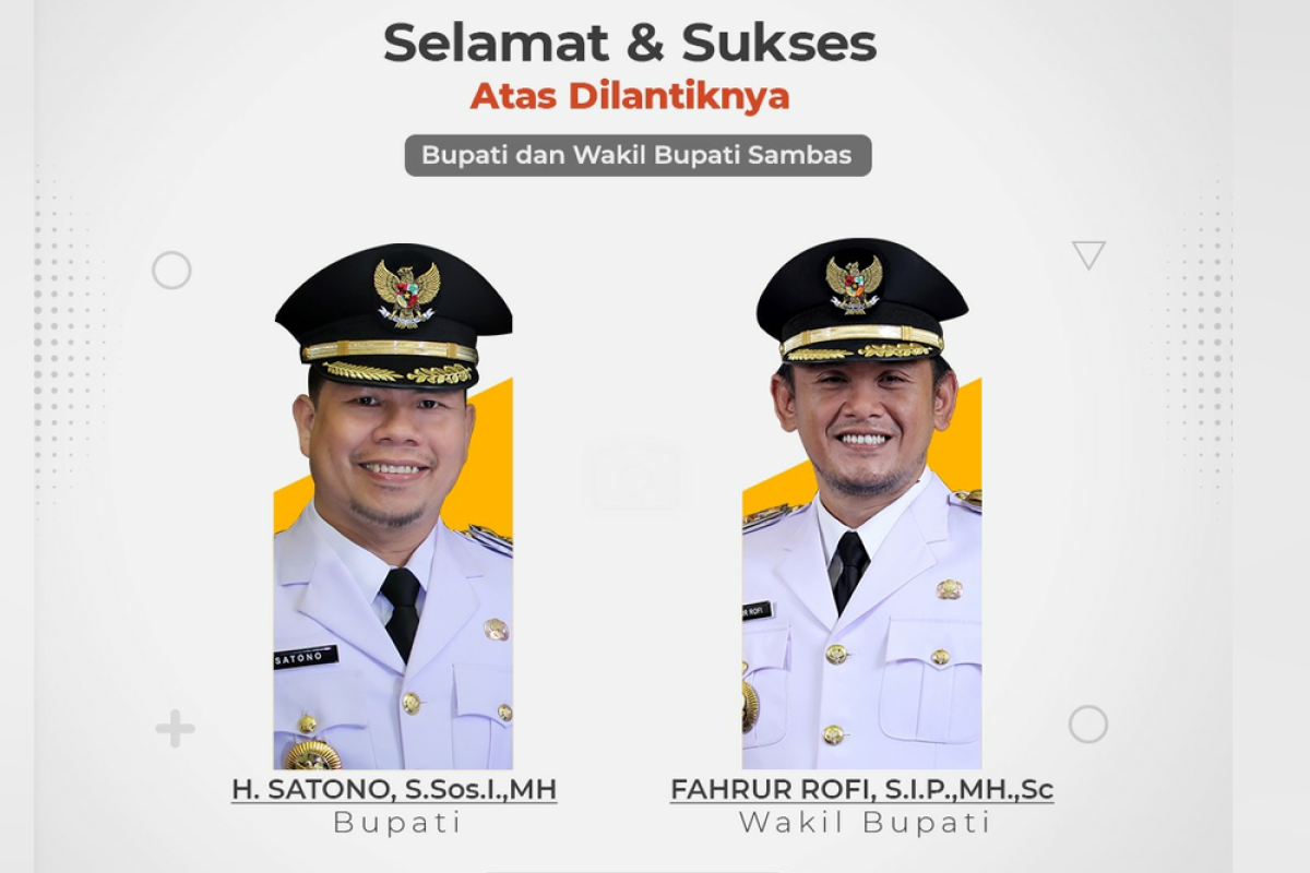 Harapan IMTEK kepada Bupati dan Wakil Bupati Sambas yang baru