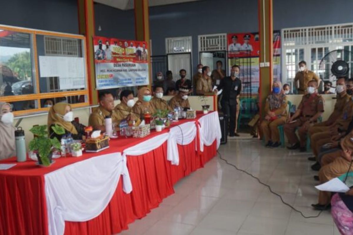 Bupati Lampung Selatan minta masyarakat aktif dalam pembangunan desa