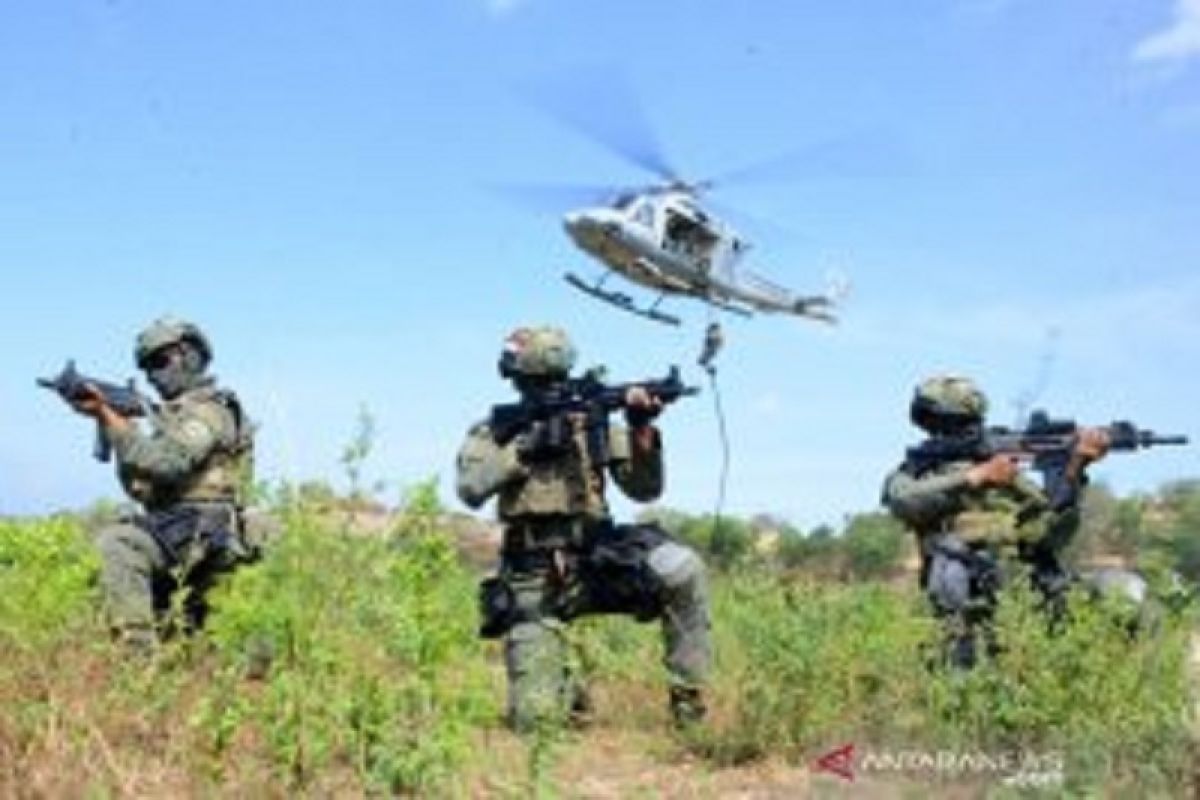 Marinir Indonesia dan Amerika Serikat gelar latihan pembebasan sandera