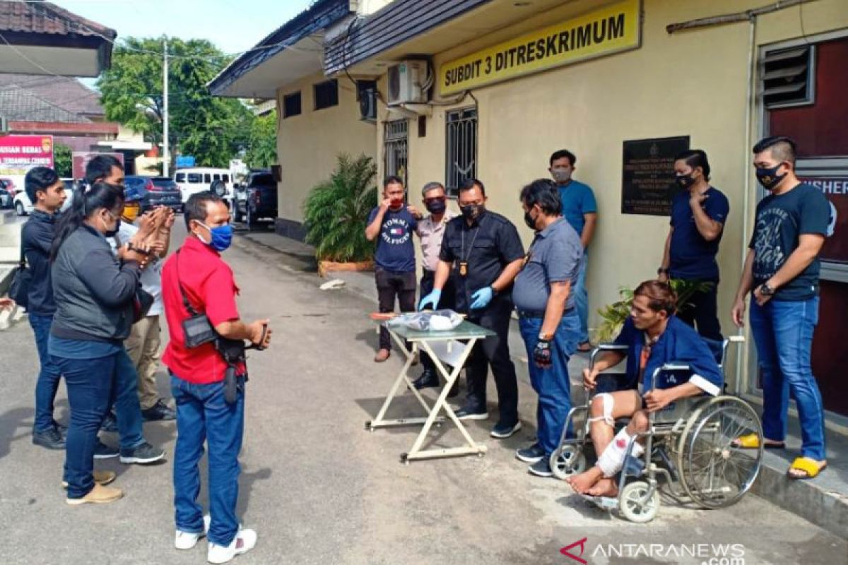 13 orang preman ditangkap di kawasan Pelabuhan Boom Baru dan Pasar Induk Jakabaring