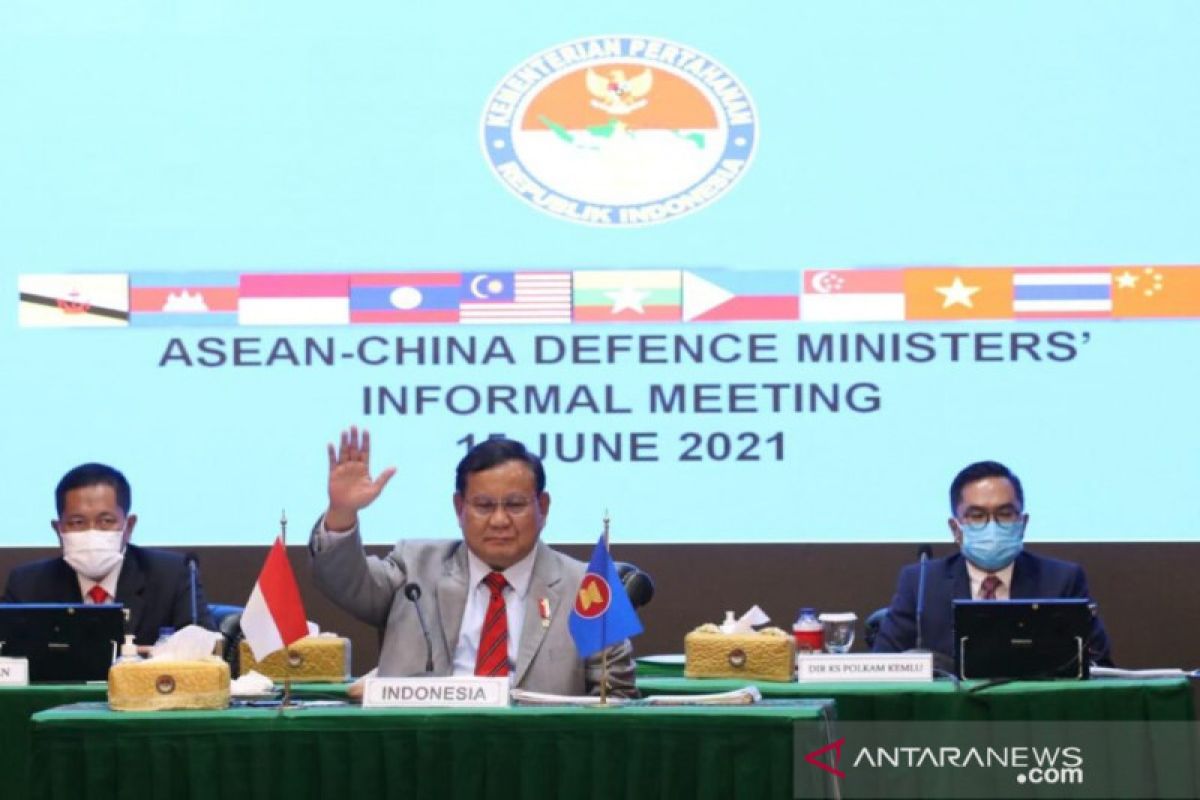 Prabowo hadiri pertemuan Menhan ASEAN-China