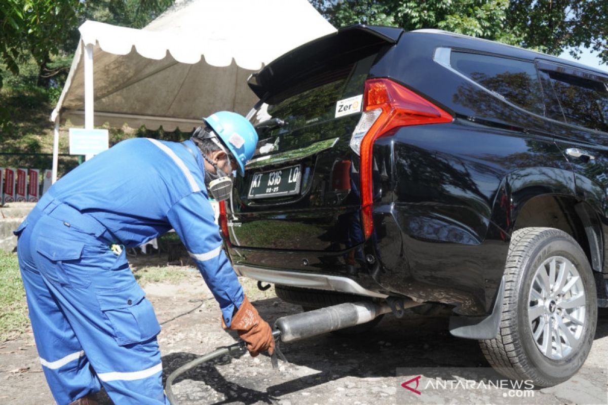 Pertamina uji emisi mobil-mobil operasional