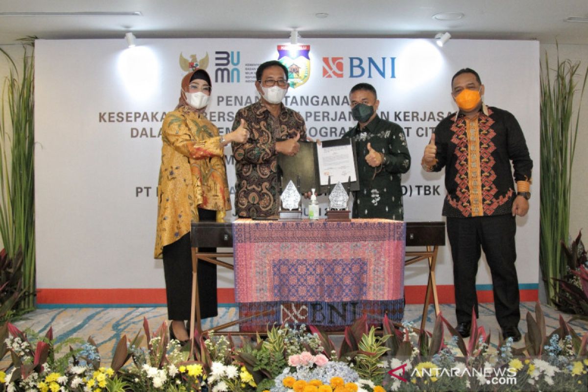 Pemkot Palu gandeng BNI menuju 