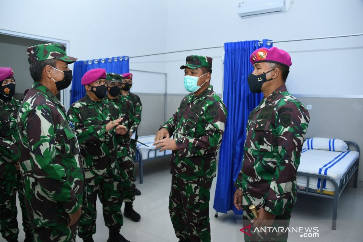 TNI AL siapkan gedung isolasi mandiri antisipasi lonjakan COVID-19