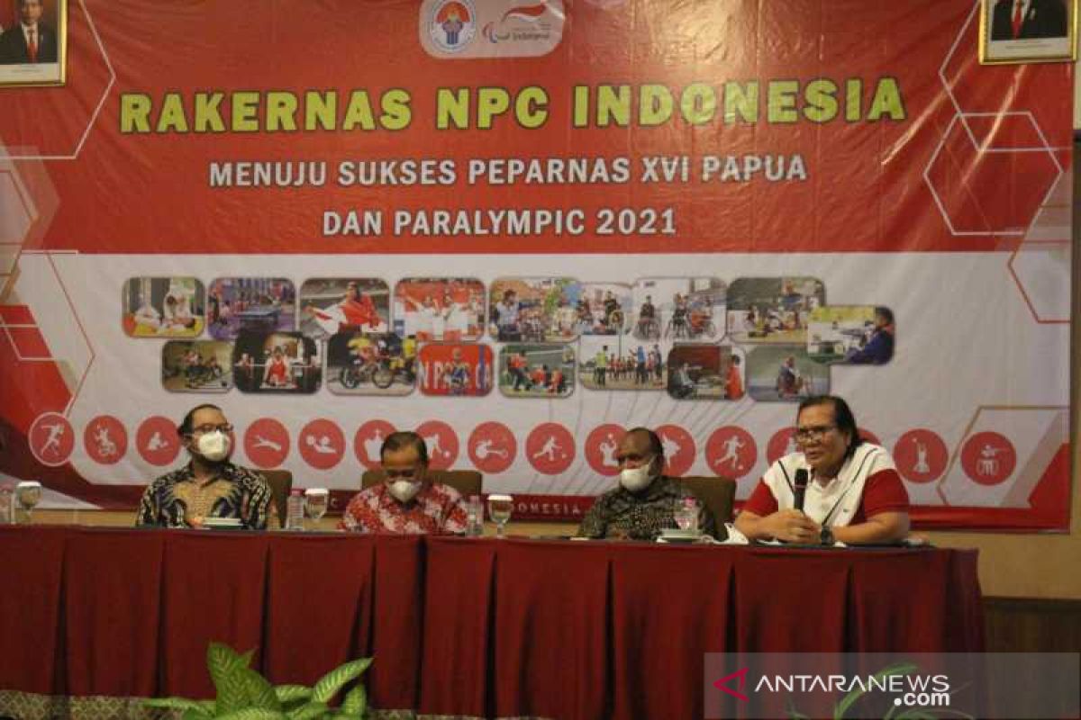 NPC Indonesia berharap 34 Provinsi ikut Peparnas XVI 2021 Papua