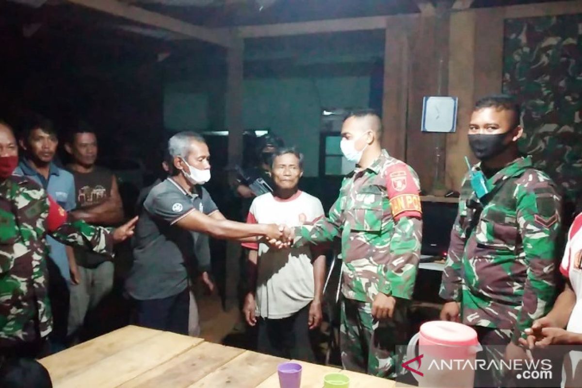Satgas TNI temukan kakek Kiman 5 hari tersesat dalam hutan