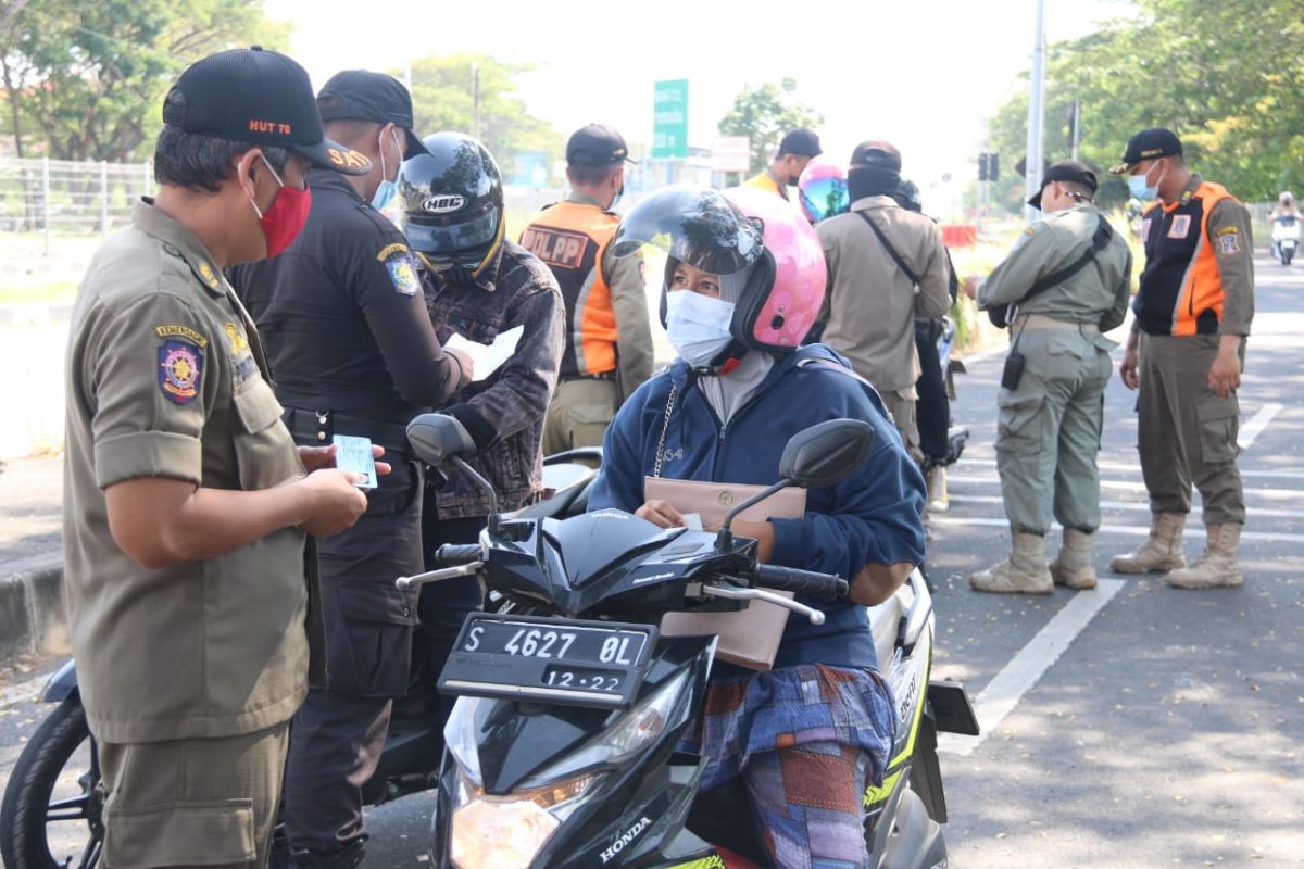 577 orang menghindar saat dilakukan tes cepat antigen di Jembatan Suramadu