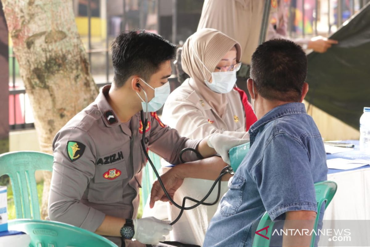 Polres Pandeglang adakan vaksinasi bagi masyarakat