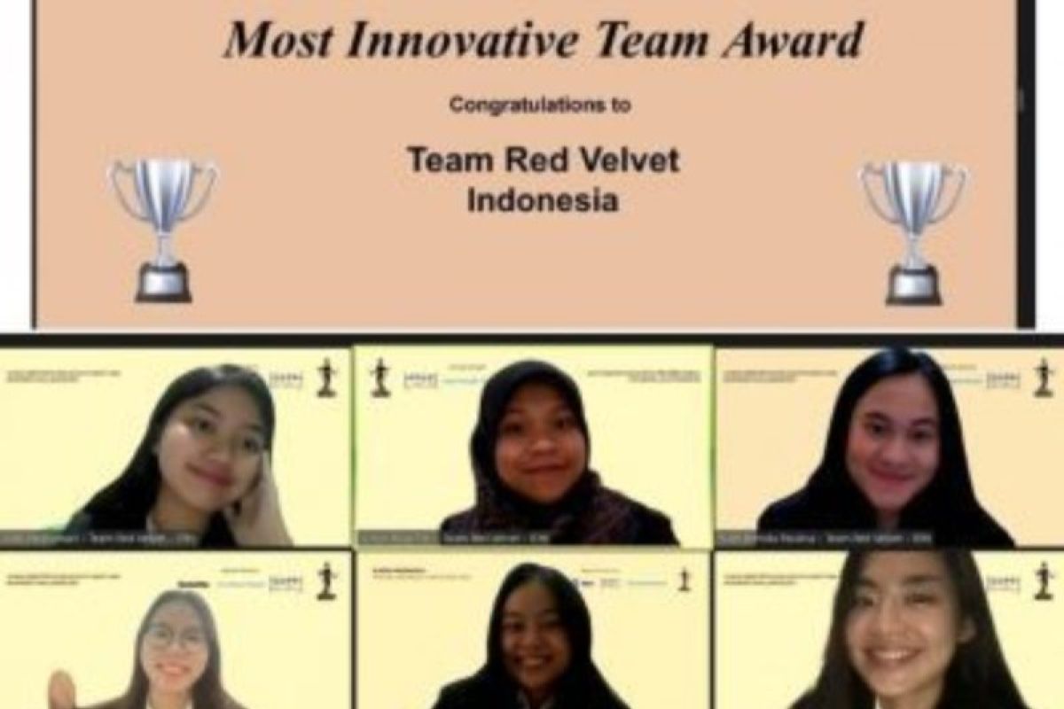 Tim red velvet FEB UI raih "The Best Innovative Team"