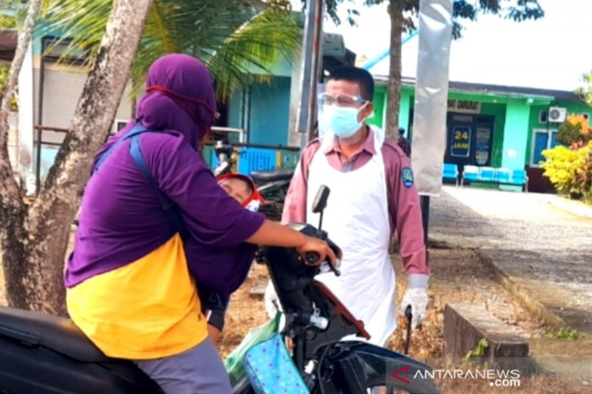 Delapan tenaga kesehatan positifCOVID-19, Puskesmas Tanjung Palas ditutup