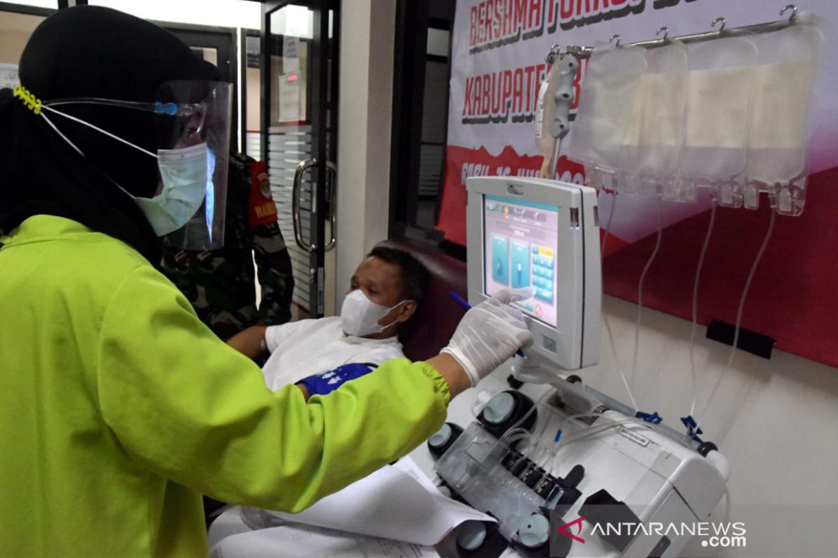 Ada 61 pasien COVID-19 Bekasi belum terlayani bantuan donor plasma konvalesen