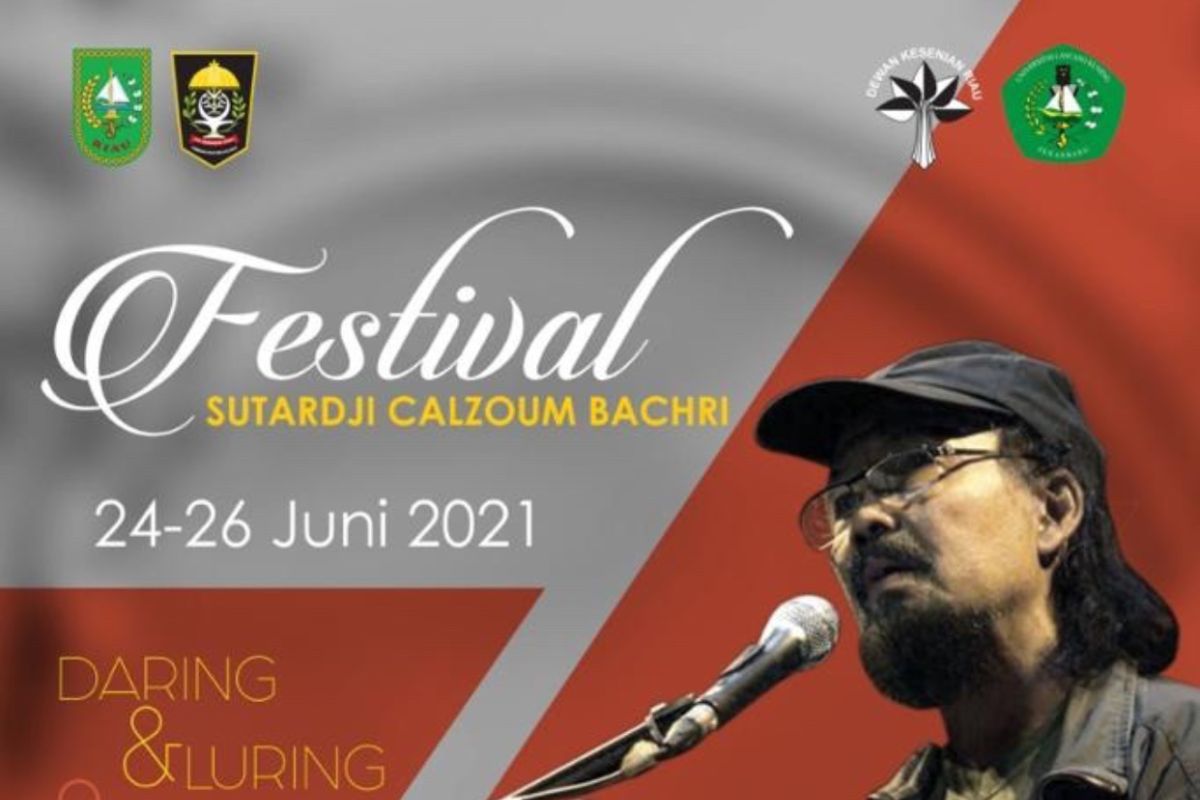 Festival Sutardji Calzoum Bachri  akan digelar pada 24-26 Juni