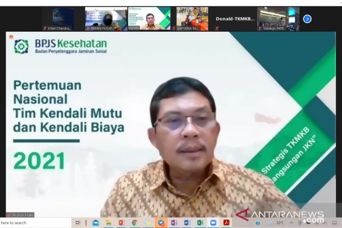 BPJS Kesehatan ajak mitra untuk maksimalkan kendali mutu dan biaya