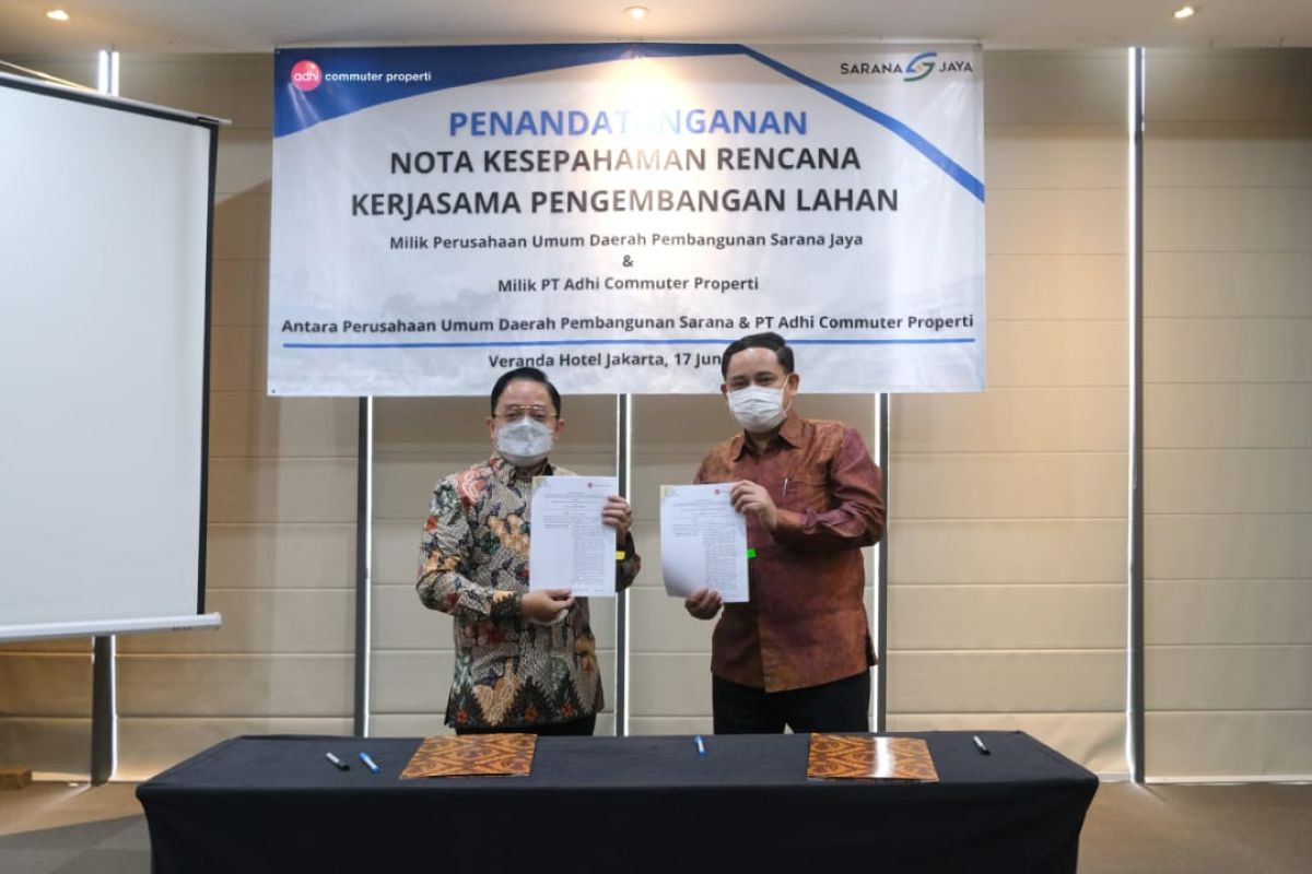 Adhi Commuter Properti gandeng Perumda Sarana Jaya kembangkan kawasan