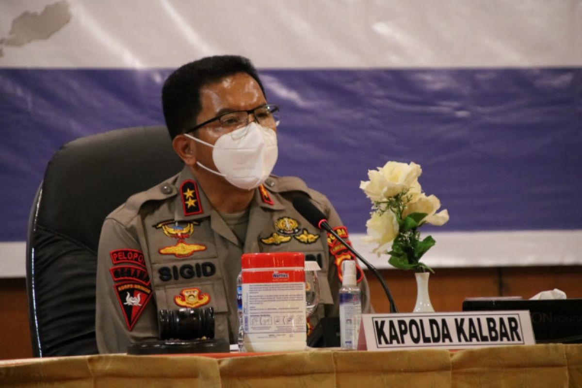 Kapolda Kalbar minta jajarannya profesional dalam melaksanakan tugas