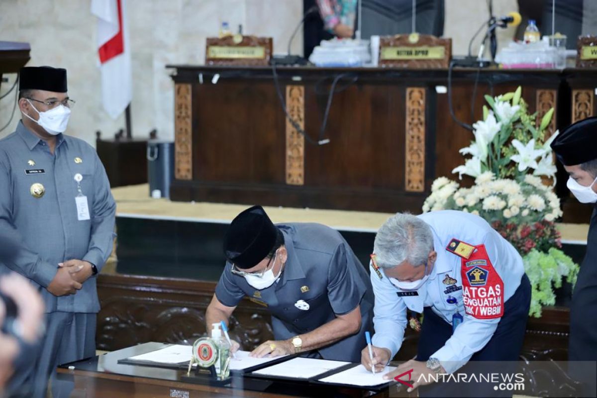 Kolaborasi DPRD Kalsel dan Kemenkumham diharapkan tingkatkan kualitas perda