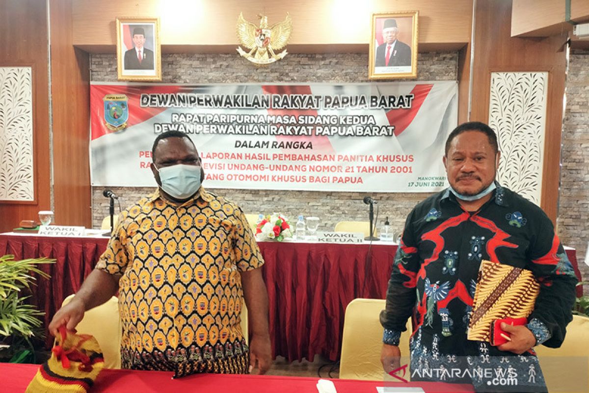 Pansus DPRP Papua Barat mengajukan 14 poin revisi UU Otsus Papua