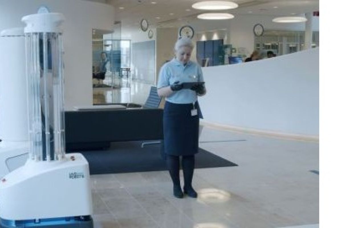 UVD Robots selected by global facility management company ISS to provide autonomous disinfection robots