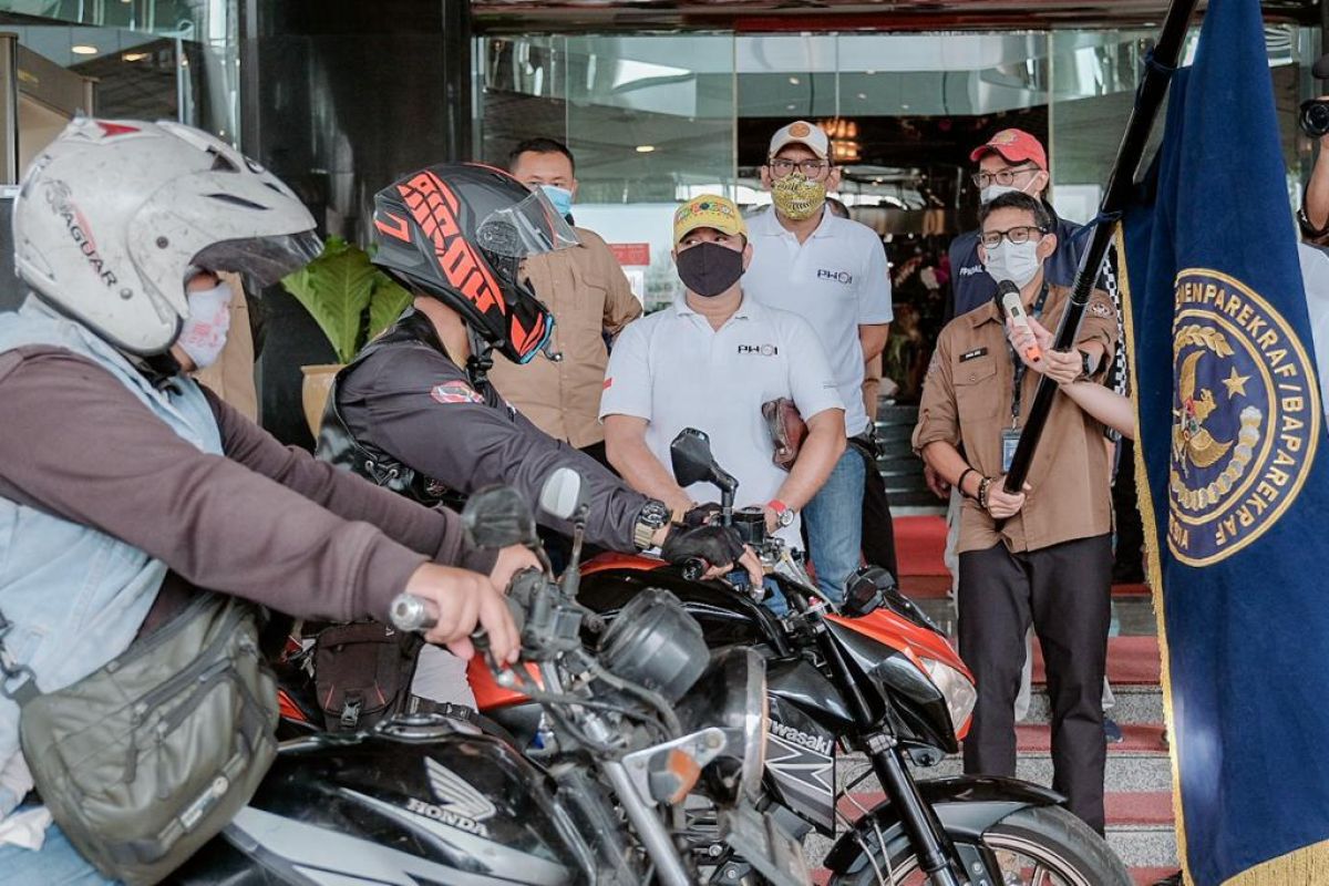 Sandiaga Uno ajak komunitas otomotif perkuat CHSE saat berwisata